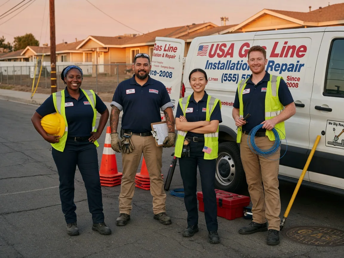 Gas Line Installation company in Girard, PA